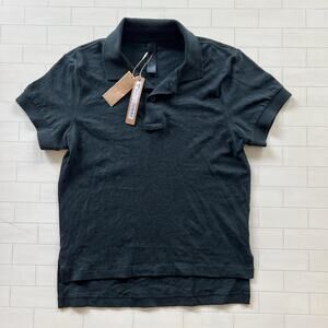 NWT SKIMS Worn In Jersey Polo - Onyx - XS